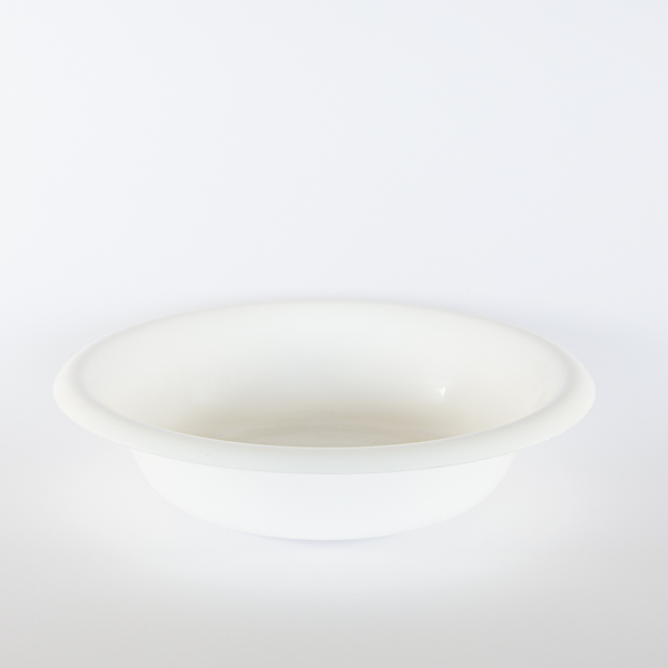 Catino Rotondo Mobil Plastic - Diametro 24 Cm, Bianco - In Polipropilene Per Alimenti, Lavabile In Lavastoviglie - Foto 9