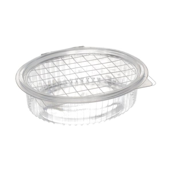 VASCHETTA TRASPARENTE ERMETICBOX 500CC CON COPERCHIO 50pz