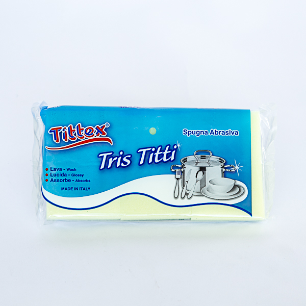 SPUGNA ACCOPPIATA TITTI TITTEX 3pz