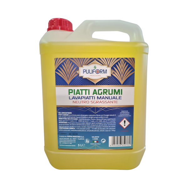 PULIFORM PIATTI AGRUMI PLUS LT.5 DETERGENTE CONCENTRATO