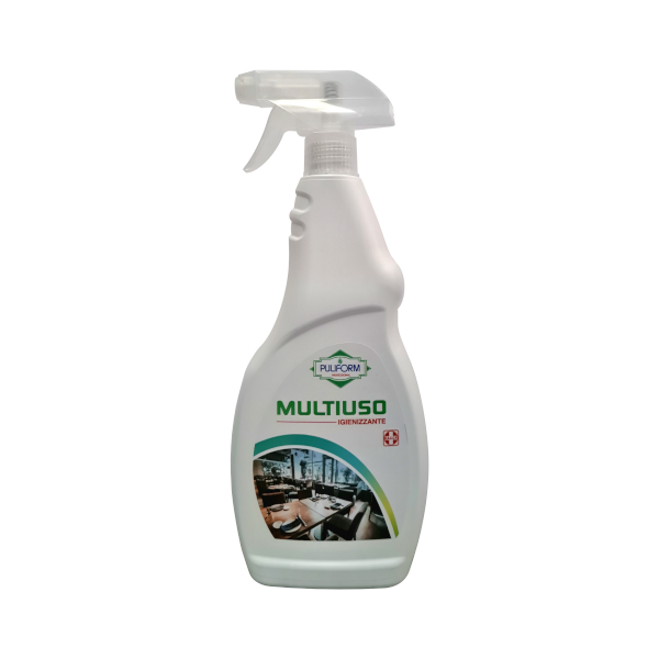 PULIFORM MULTIUSO IGIENIZZANTE SPRAY 750ml SENZA SIMBOLI DI PERICOLO IN ETICHETTA
