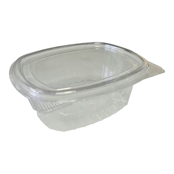 VASCHETTA DELIBOX TRASPARENTE CON COPERCHIO 500CC - 50 pezzi