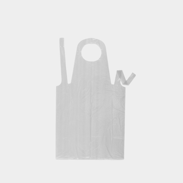 GREMBIULE BIANCO MONOUSO 70x120cm - 100 pezzi