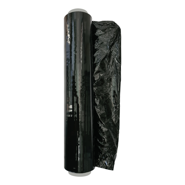 FILM ESTENSIBILE DA IMBALLO MANUALE NERO H.50cm X 2,2kg