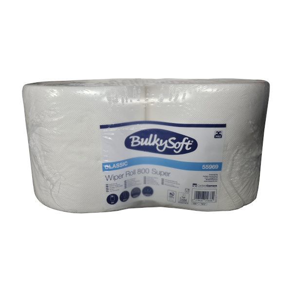 BOBINA BULKYSOFT WIPER ROLL 800 SUPER - 2pz