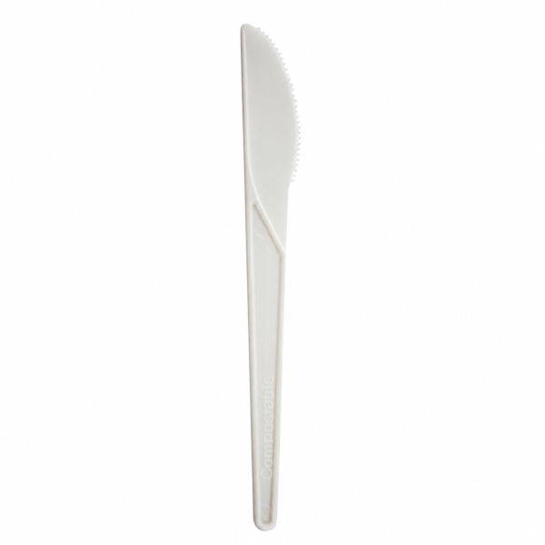 BIO CELLUTEX® COLTELLI MONOUSO IN CPLA BIODEGRADABILI E COMPOSTABILI – 50 pezzi