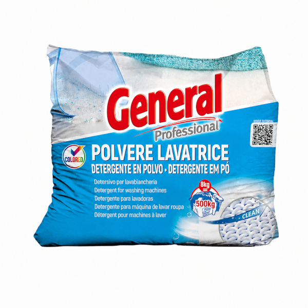 GENERAL PROFESSIONAL POLVERE LAVATRICE 8kg