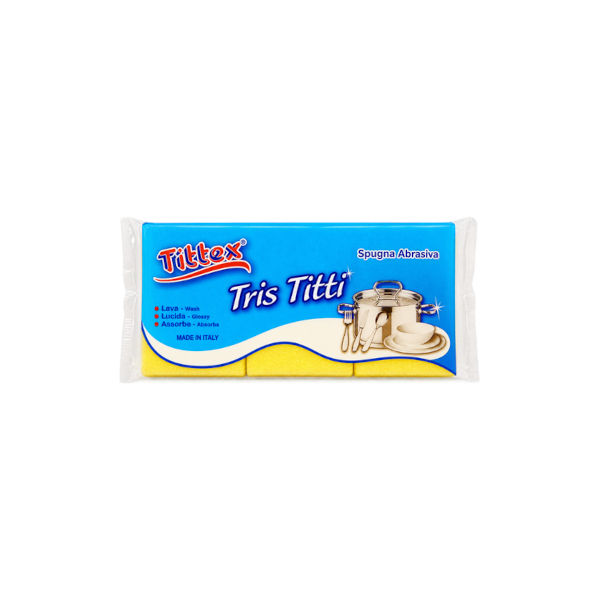 SPUGNA ACCOPPIATA TITTI TITTEX 3pz