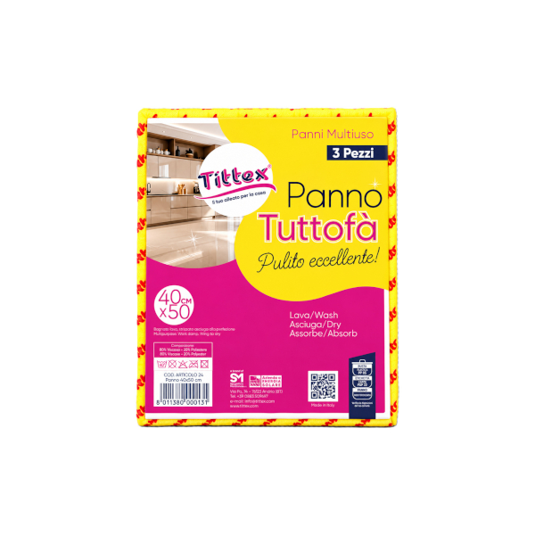 PANNO TITTEX TUTTOFA' MULTIUSO 3pz