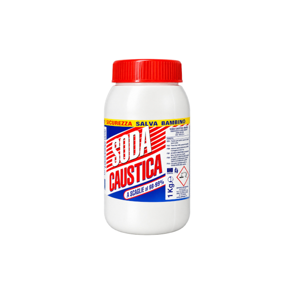 SODA CAUSTICA A SCAGLIE KG.1