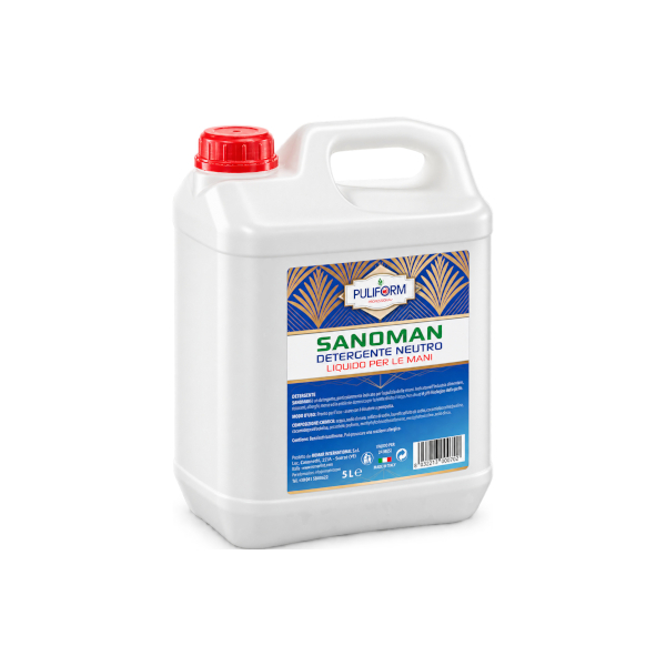 PULIFORM SANOMAN SAPONE LIQUIDO LT.5 CON ANTIBATTERICO