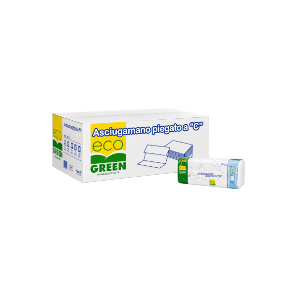 ASCIUGAMANI A "C" ECOGREEN 150pz