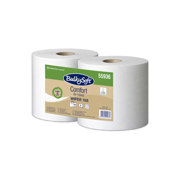 BOBINA BULKYSOFT WIPER168 DE-INKED 800 STRAPPI - 2pz