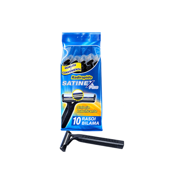 SATINEX RASOI R&G BILAMA CON STRISCIA LUBRIFICANTE 10pz