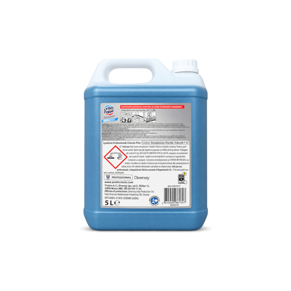 LYSOFORM PROFESSIONALE CLASSICO PLUS LT.5 (Presidio Medico Chirurgico n.21406)